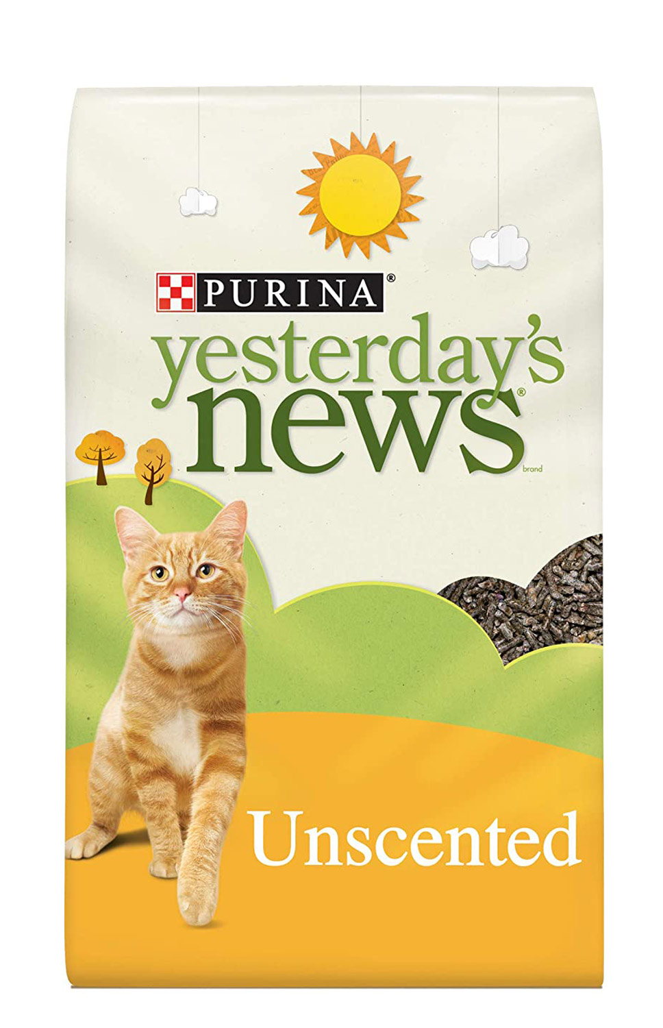 Purina Yesterday's News Unscented Paper Cat Litter 