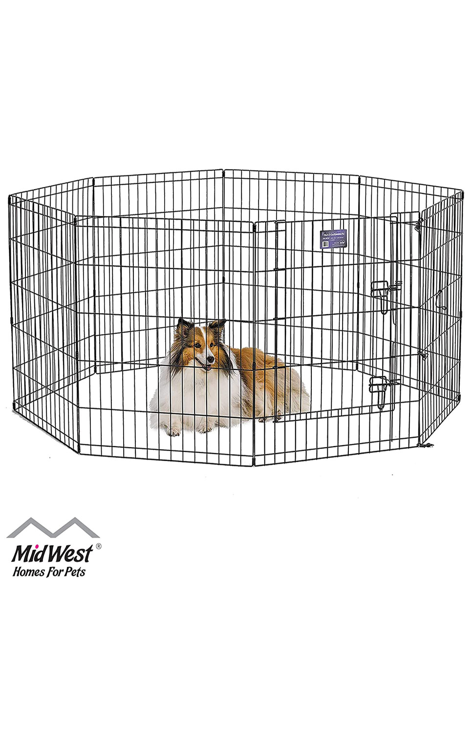 30 Midwest Homes for Pets Folding Metal Pet Playpen